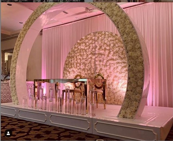 luxurious stage decor