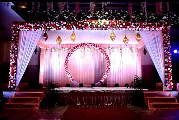 Best wedding stage decoration