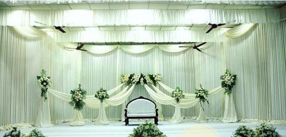 Decorating ideas for wedding halls