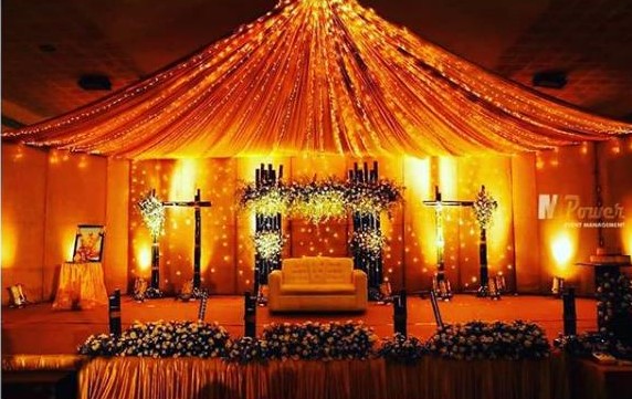 Unique wedding decoration