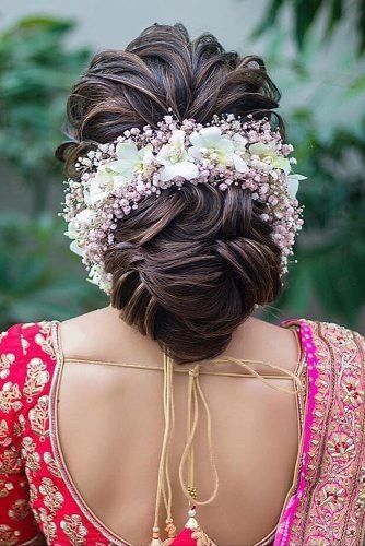 Best Bridal Hairstyles For South Indian Weddings  Wedamor