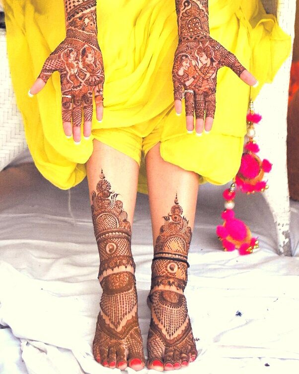 Bridal mehndi