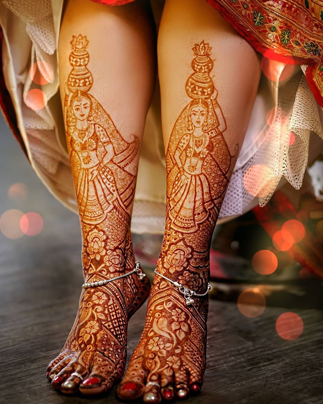 Bridal Henna Leg Design | Heena, Mahendi, Mehandi, Dulha Dul… | Flickr