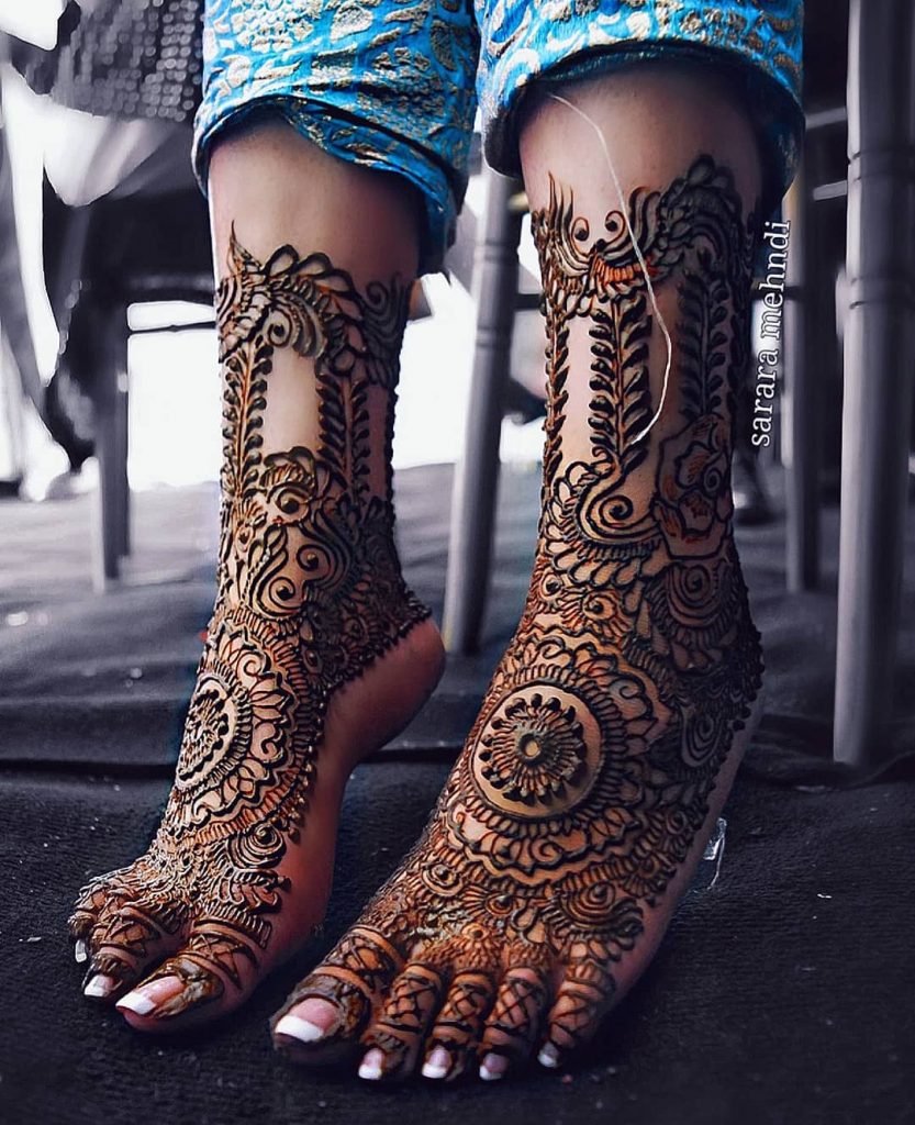 Latest bridal mehndi