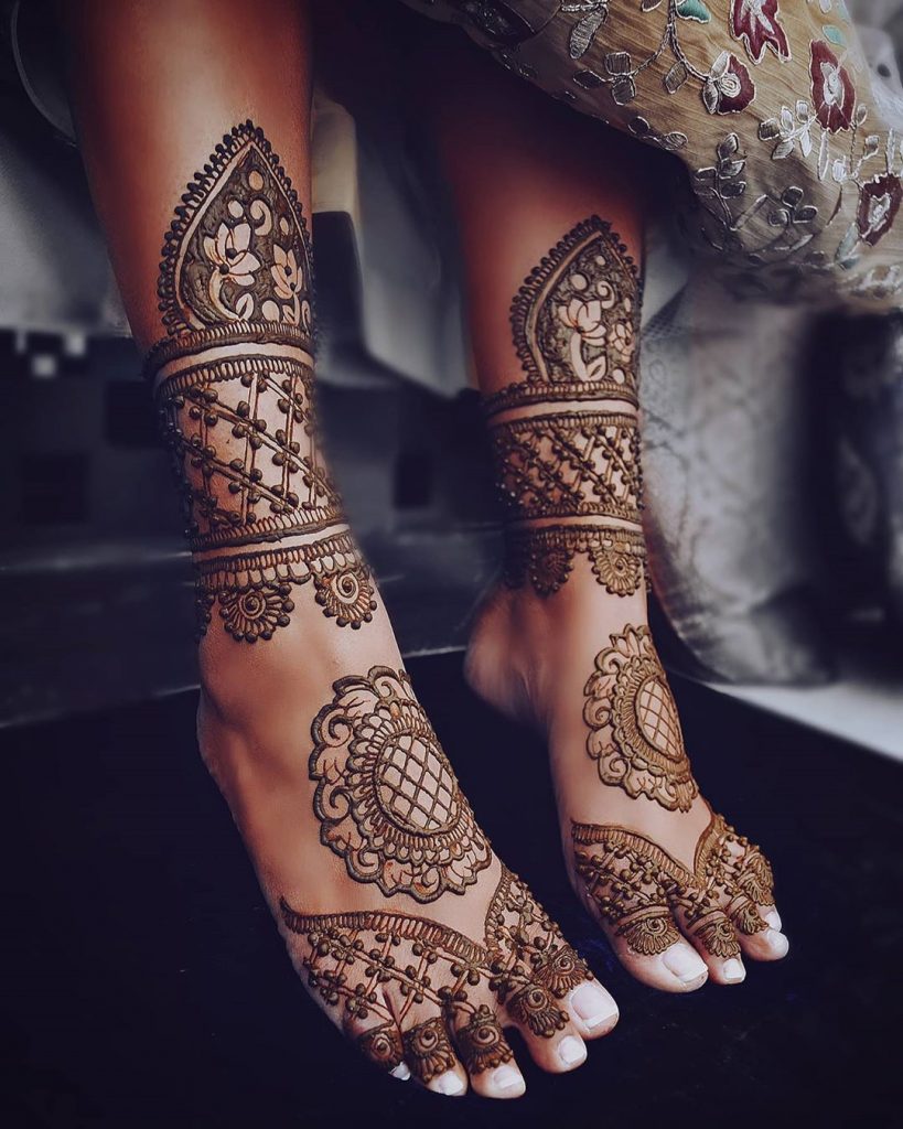 Latest bridal mehndi ideas