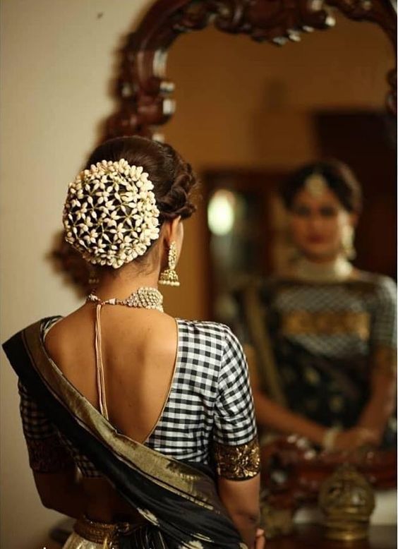 15 quick juda hairstyle with saree - YouTube-gemektower.com.vn
