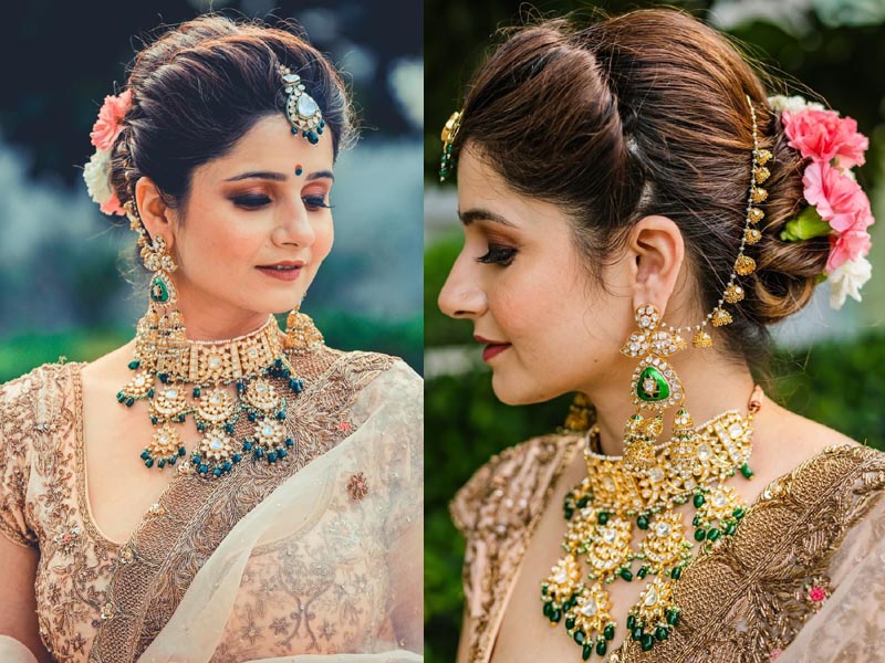 Wedding Reception Hairstyles Trending In Indian Weddings - Fab Weddings