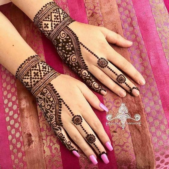 New mehndi ideas