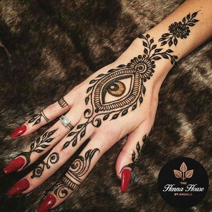 Minimal mehndi design ideas