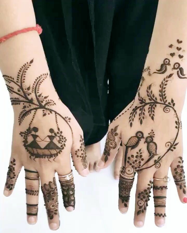 Creative mehndi design