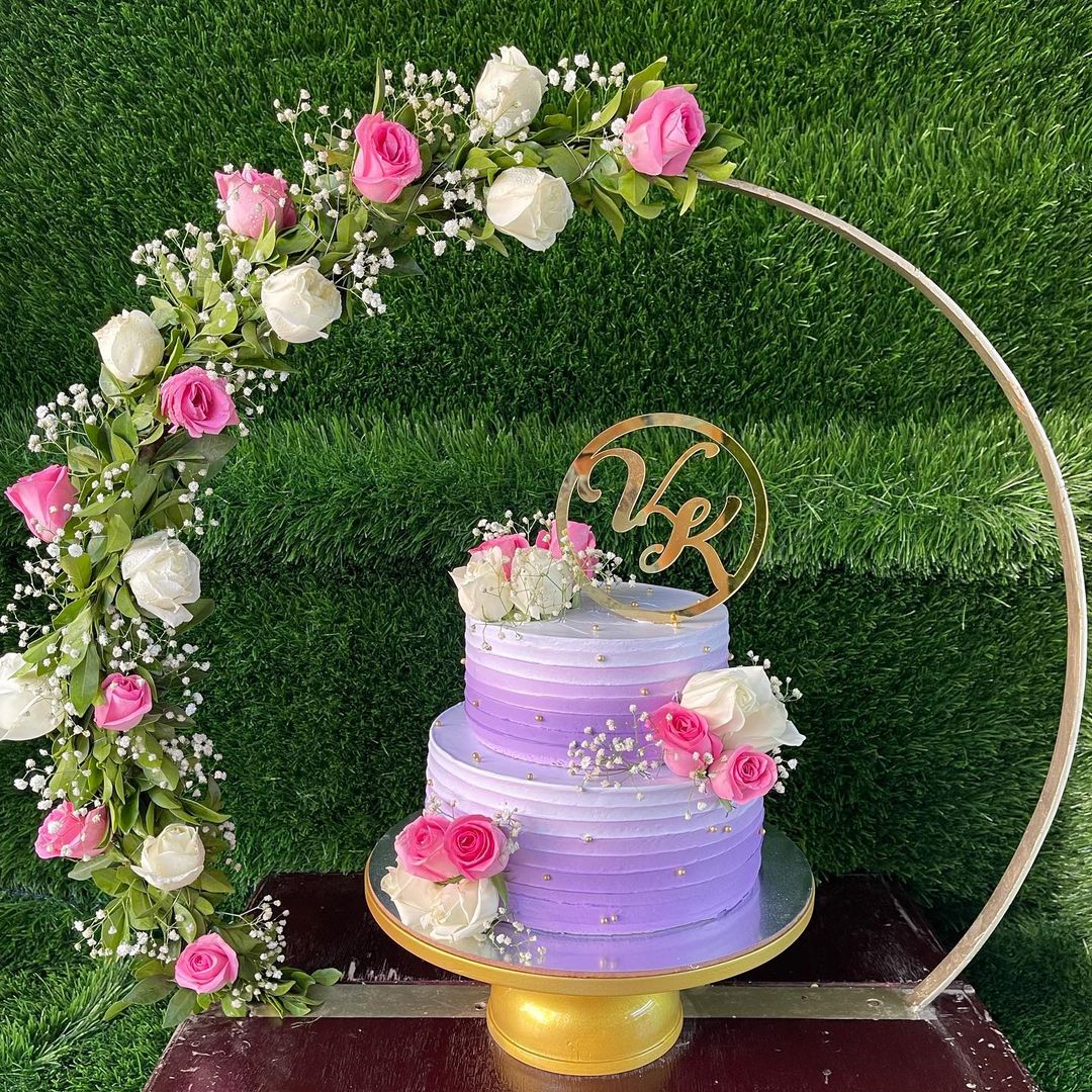Order Online Creamy Creations Wedding Cake | Blissmygift