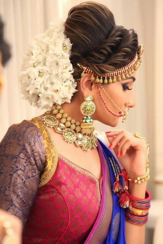 Bridal Hairstyles For Indian Wedding - Fab Weddings