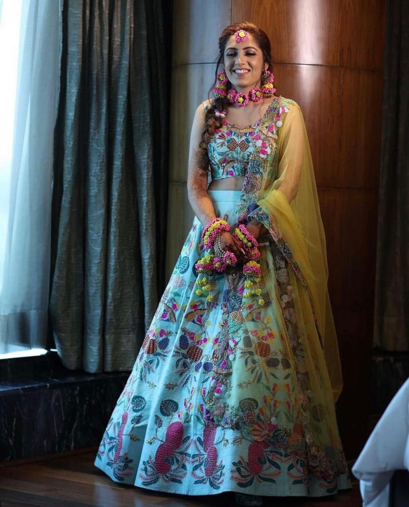 Bridal Lehengas spotted on real brides which are so fun ! - Get ...