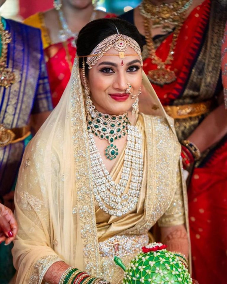 Latest brides who wore Rani Haars that you must bookmark - Get ...