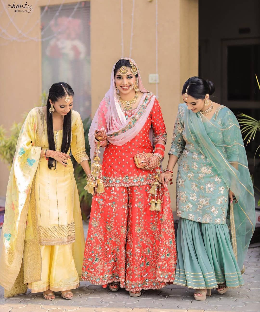 Gorgeous Punjabi brides who donned salwar kurta - Get Inspiring Ideas ...