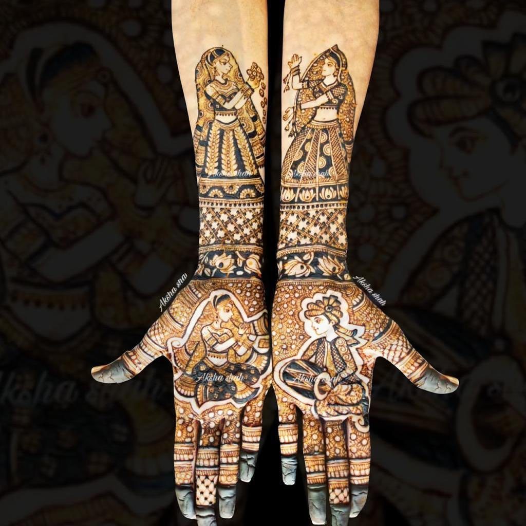  full hand trending mehendi designs  