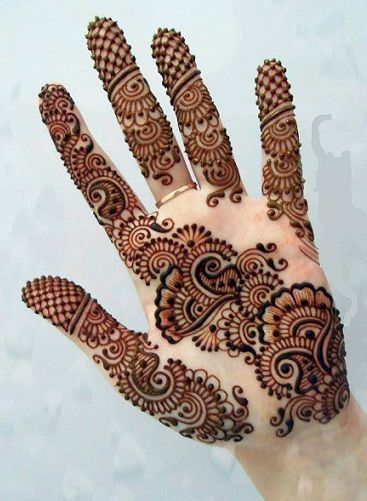 paisley mehendi design