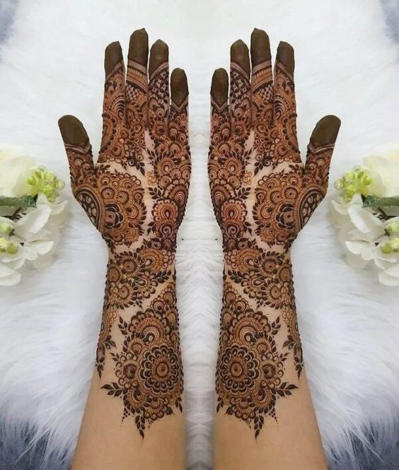 arabic mehendi design for teej