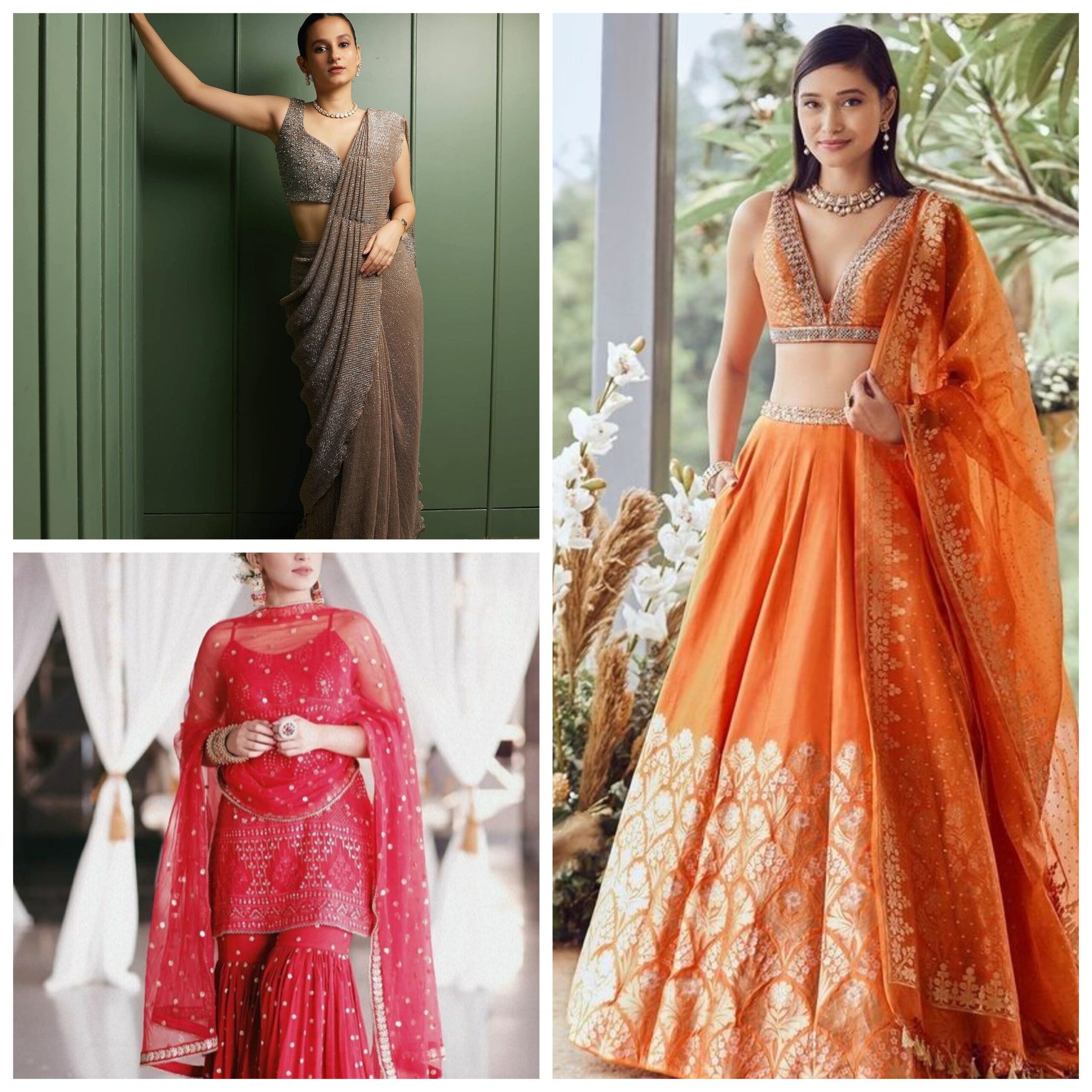 Karva chauth Dresses Online, Buy Karwa Chauth Dresses 2024, Indian Women Karwa  Chauth Festival Dress Shopping UK